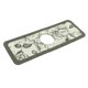 thumbnail image 3 of Alfombrilla para fregadero de cocina, escurridor de fregadero, 38 x 13,8 cm, lavable Estilo D, 3 of 9