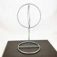 thumbnail image 2 of Abbracc Ball Hat Stand Hat Rack Holder Storage Display Stand Metal Portable New Gold Silver2, 2 of 6