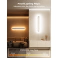 thumbnail image 3 of Lámpara de pared Govee Smart RGBIC, funciona con Matter y Alexa, paquete de 1, 3 of 9