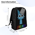 thumbnail image 4 of Incredibox Sprunki Backpack Fashion Travel Backpack Laptop Backpack 16 Inch Simple Backpack, 4 of 8