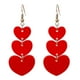 thumbnail image 4 of Decoración del hogar, decoración de habitaciones, decoración de paredes Pendientes populares de verano Pendientes de acrílico de moda Pendientes de amor dulce Pendientes largos lindos para niñas estud, 4 of 5