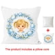 thumbnail image 3 of Juego de cojines decorativos con personajes de Pascua | Cojín infantil suave para decorar el dormitorio | Regalo ideal para niños y niñas | Varios tamaños: de 35 x 35 cm a 50 x 50 cm, 3 of 5
