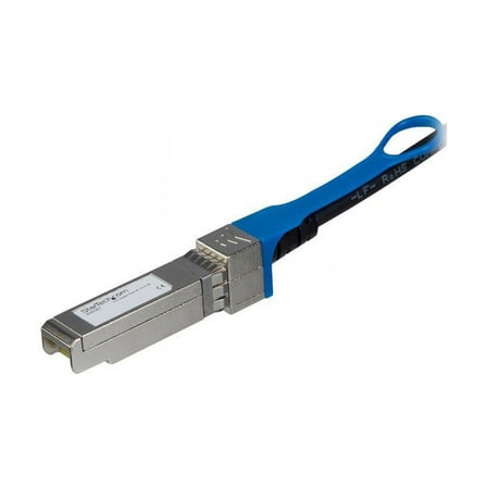 StarTech.com HPE J9281B Compatible 1m 10G SFP  to SFP  DAC Twinax, 10 GbE SFP  Copper DAC 10 Gbps Low Power Passive Mini GBIC/Transceiver Module DAC Firepower 1040, 10 Gbps SFP  Cable - Lifetime Warranty (J9281BST) - 10GBase direct attach cable - SFP  latched to SFP  latched - 1 m - twinaxial - SFF-8431/SFF-8432 - passive - black