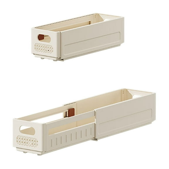 LanSuare Retractable Drawer Organizer, Clothes Classification Storage Box for Wardrobe/Pants, Home/Closet Sorting Bins