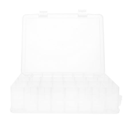 

Bead Container Plastic Buttons Case Portable Beads Case Compartment Beads Organizer
