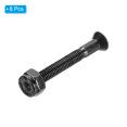 thumbnail image 3 of Uxcell Skateboard Hardware Kit, 1.5" Mounting Screws Full Thread Bolts Nuts Set, Black, 3 of 5
