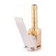 thumbnail image 2 of Car Air Pump Adapter Copper 6mm Clip-on Nozzle Adapter(4pcs, Gold), 2 of 5