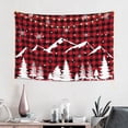 thumbnail image 2 of Xecao Christmas Tree Buffalo Plaid Print Tapestry, Wall Hanging Room Funny Decor, Backdrop Room Decor for Bedroom Living Room dormitory, 2 of 8