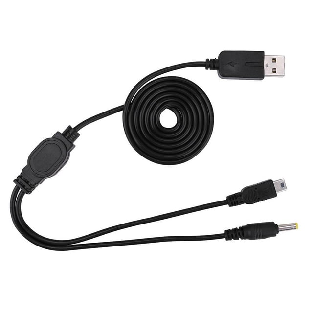 Cable de datos Cable de datos de carga de puerto USB de 1,2 m para consola de juegos SONY PSP Tmvgtek Nuevos Originales