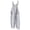 Navy, variant on Women's Jumpsuits Plus Size Sleeveless Spaghetti Strap Striped Plaid Straight Leg Rompers Causal Loose Overalls with Pockets