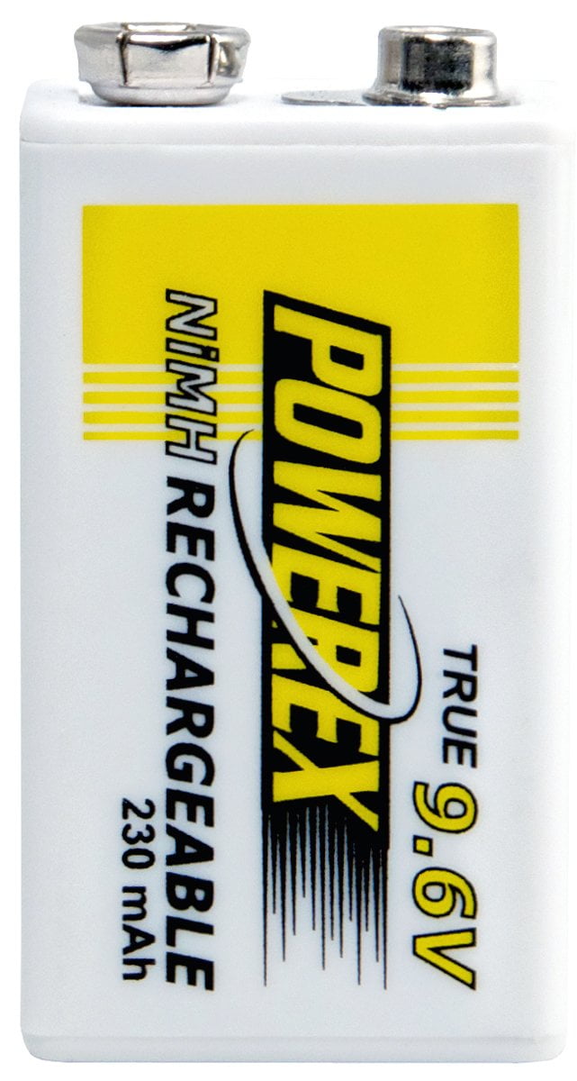 Powerex MHR9V Powerex 9.6V 230mAh 1Pack Rechargeable Battery