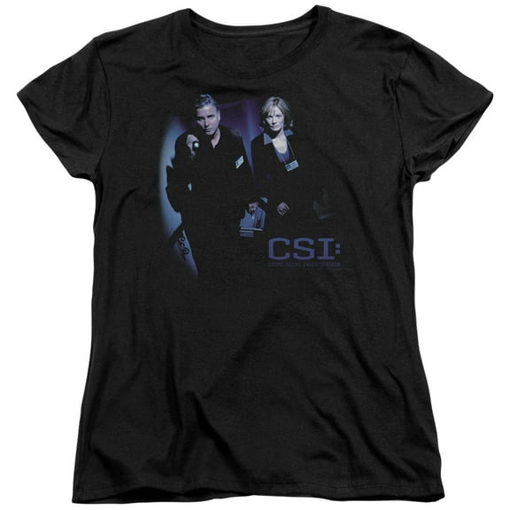 Csi - At The Scene - Women's Short Sleeve Shirt - Medium