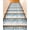 Blue, variant on Orange Eucalyptus Leaves Stair Treads for Wooden Steps Indoor Runner Rug Carpet, Spring Floral Summer Botanical 4 Pieces Peel and Stick Staircase Step Treads Covers Washable Throw Door Mats, 30"x8"