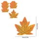 thumbnail image 3 of 50Pcs Fall Artificial Maple Leaves Fake Fall Maple Leaves For Thanksgiving Halloween Faux Autumns Maple Leaves For Wedding Party Harvests Season, 3 of 6