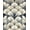 Gray, Pattern 1, variant on ODIKA 4'x6' Machine Washable Non-Slip Area Rug, Elegant Interlocking Maze Labyrinth Symmetrical Designer Accent High Traffic Rug, Gray, 141093