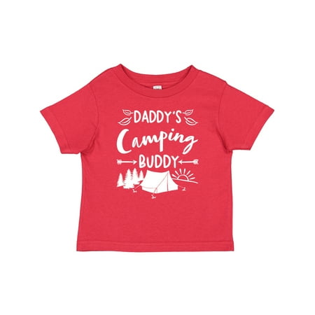 

Inktastic Daddys Camping Buddy Gift Baby Boy or Baby Girl T-Shirt