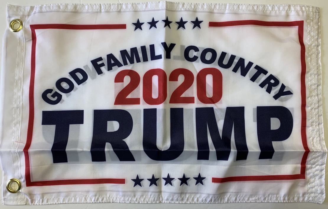 TRUMP 2020 KEEP AMERICA GREAT 4X6 FEET HUGE XXL FLAGS ROUGH TEX BRASS GROMMETS 