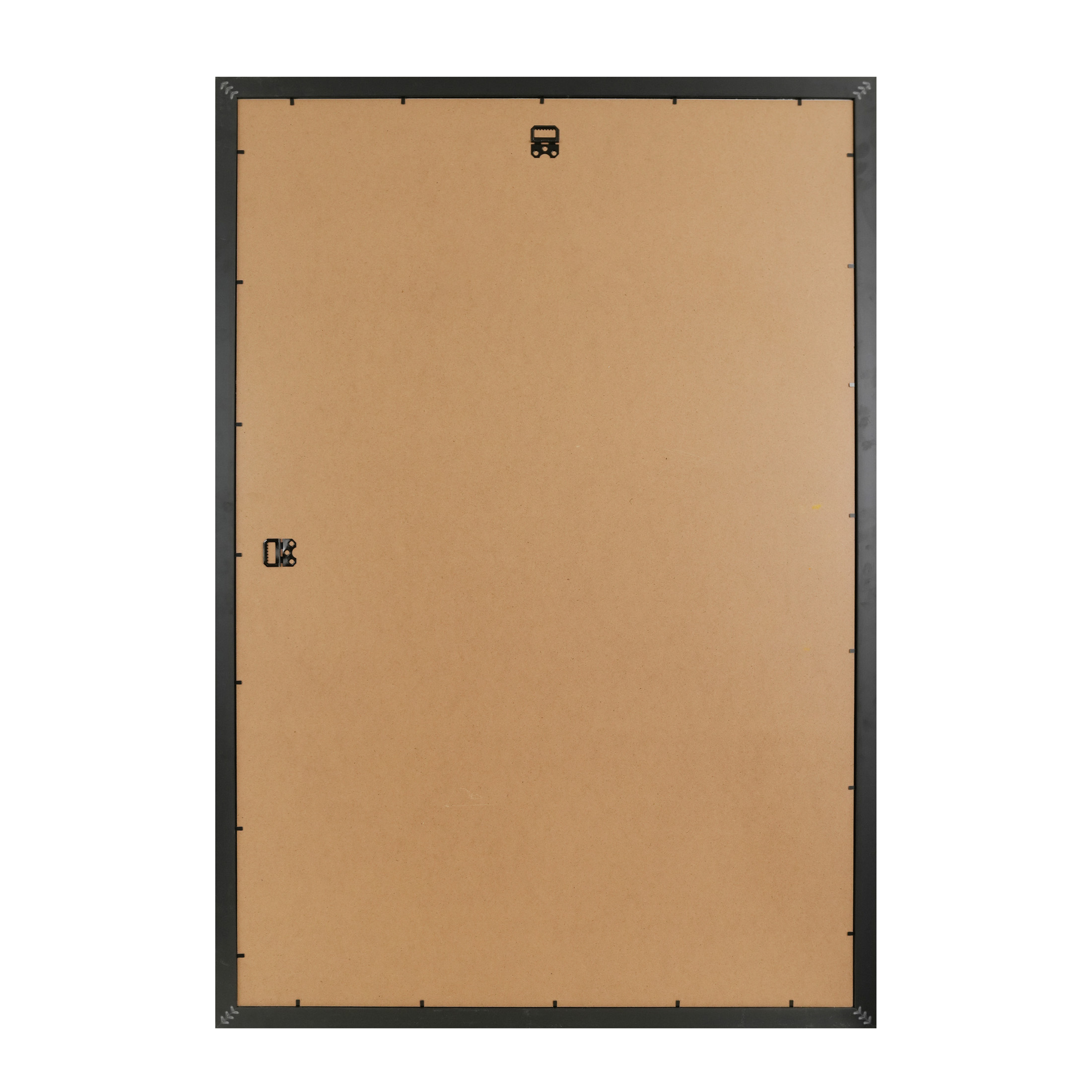 Studio Decor 27" x 40" Black Poster Frames - Large Wall Frame Set for Digital Prints, Posters & Artwork, Polystyrene Face with MDF Backing, 6 Pack