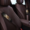 thumbnail image 3 of Chririnla Car Seat Belt Pads Quick Install Seat Belt Shoulder Pad Polyester Stylish, Suitable for Truck Sedans, Hedgehog Driving Su, 3 of 8