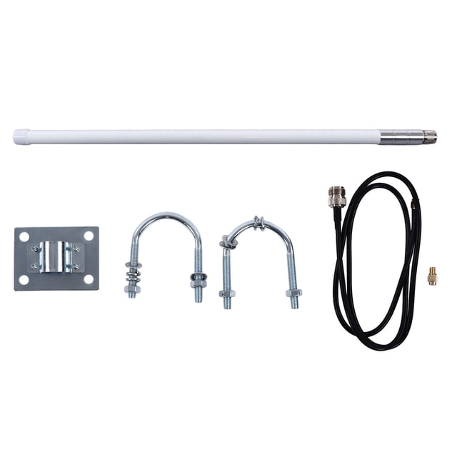 Antena de fibra de vidrio resistente al agua para interiores y exteriores, 898/915 MHz, 911 dBi, 60 cm, STARFLQ5M