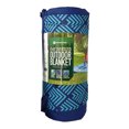 thumbnail image 1 of Outdoor 8" X 8" Oversized Blanket Blue Geometric Diamond, 1 of 2