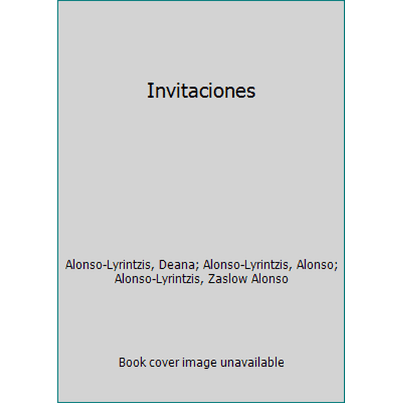 Pre-Owned Invitaciones (Unknown) 1593342314 9781593342319