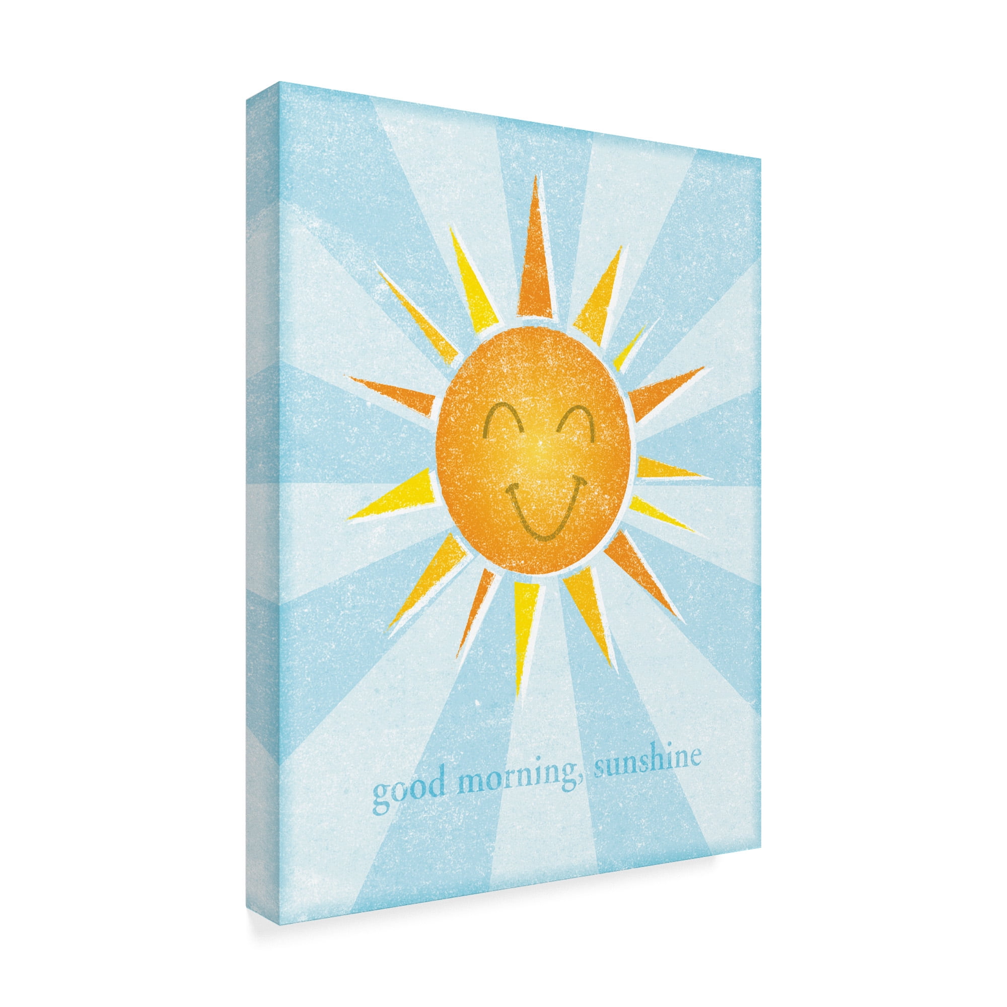 Trademark Fine Art 'Sunshine' Canvas Art by John W. Golden