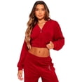 thumbnail image 1 of Conjunto Deportivo Dama Shendy Vendy Sudadera Manga Larga Pants Corte Recto Casual, 1 of 6