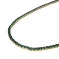 thumbnail image 3 of SHOP LC Green Glass Necklace for Women Jewelry Size 18" Ct 43.46 Birthday Gifts for Women, 3 of 6