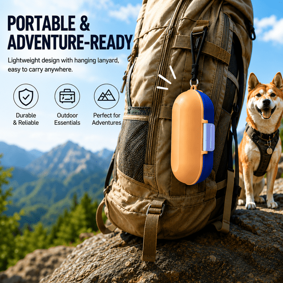Portable Pet Feeder & Water Dispenser Set with Food Container for Dogs