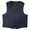 Blue - navy, variant on Calvin Klein Mens Solid Four Button Vest, Blue, 46 Long