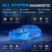 XTOOL IP919 MAX AI-Assisted OBD2 Scanner Diagnostic Tool with J2534 ECU Pr0gramming, Topology Mapping, 51+ Resets, ECU Cod-ing, Full System Bidirectional Scan Tool, 3-Year Free Update