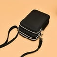 thumbnail image 5 of CAIXIA Crossbody Purses For WomenTwo-Tone Mini Crossbody Phone Purse, Lightweight Multi-Pocket Daily Casual Shoulder Messenger Bag, 5 of 6