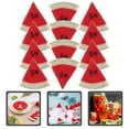 thumbnail image 3 of 12pcs Fake Watermelon Slices Artificial Watermelon Model Decor Fake Fruit Photo Props, 3 of 7