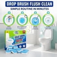 thumbnail image 3 of Toilet Bowl Cleaner Tablets 26 Pack Deodorizer & Septic Safe Deep Cleaning, Odor Eliminator, Stain Remover for Long-Lasting Freshness Fresh Ocean Scent, 3 of 4
