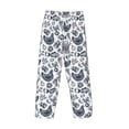 thumbnail image 5 of Goofa Chicken And Fish Printed Soft Pajama Pants for Men, Wide Leg Comfy Casual Lounge Yoga Pants-Small, 5 of 9