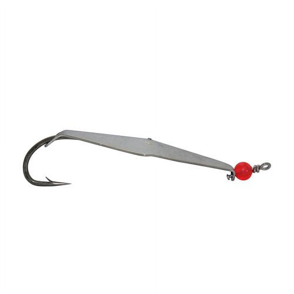 (5 pack) Tsunami Sea Spoon Trolling Lure 3-1/2'' Size 6/0 – Silver
