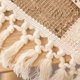 thumbnail image 4 of Moyic Lace Macrame Table Runner Natural Hollow Tassels Crochet Lace for Boho Party Type3 NO3, 4 of 6