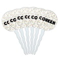 thumbnail image 1 of Coreen Cupcake Picks Toppers - Set of 6 - Mutlicolored Speckles, 1 of 1