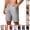 Light Gray, variant on longantii Men's Stretch Short Slim Fit Inseam Flat Front Shorts Summer Cotton Casual Shorts with Pocket Light Blue XXL