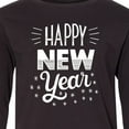 thumbnail image 4 of Inktastic Happy New Year in Hand Lettering Long Sleeve Youth T-Shirt, 4 of 5