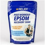 DDI 2321593 16 oz Workout Recovery Epsom Salt - Case of 36