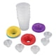 thumbnail image 1 of Contenedores De Pintura Para Niños, 5 Vasos De Pintura Para Niños Multiusos Con Tapas De Colores Para Aulas, 1 of 7