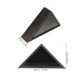 thumbnail image 4 of Flag Display Case Wood Triangle Flag Holder Solid Wood Veteran Flag Case Flag Shadow Box For Or Memorial Flag, Black, 4 of 9