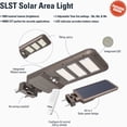 thumbnail image 5 of Wagan Tech Solar Security Light, 3000 Lumens, 60 LED, Polycarbonate, Blue/Gray, 5.19 lb, 5 of 7