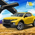 thumbnail image 3 of AEROGUYS Extra Durable Window Deflectors in-Channel Window Visors Rain Guards Fit for Hyundai Santa Cruz 2022-2026, Sun Visors, Wind Vent Visors, Window Exterior Car Accessories - 4 pcs. AG0482, 3 of 9