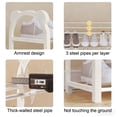 thumbnail image 4 of GFHFHITJ Shoe Rack Shoe Rack Shoe Rack Organizer Four Tier Shoe Rack Daily Use Bedroom Closets Entryway Bedroom, 4 of 6