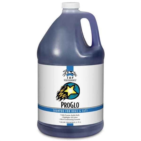 Professional Pro Glo Dog & Cat Shampoo Safe Protein Rich Formula Biodegradable (Gallon)