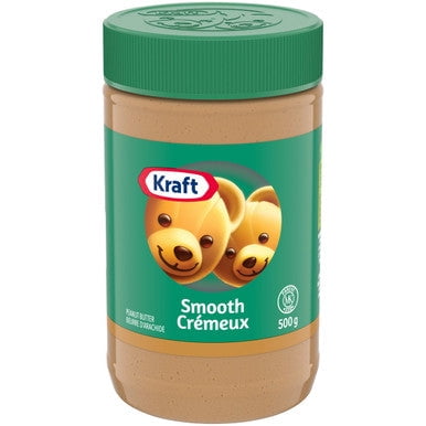 Kraft Peanut Butter Smooth, 500g/17.6oz