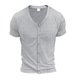 thumbnail image 5 of pstuiky camisetas de hombre, Blusa básica de manga corta con cuello redondo y mangas cortas para hombre camisas casuales para hombre l, 5 of 5